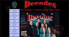 Desktop Screenshot of decadesexperience.com